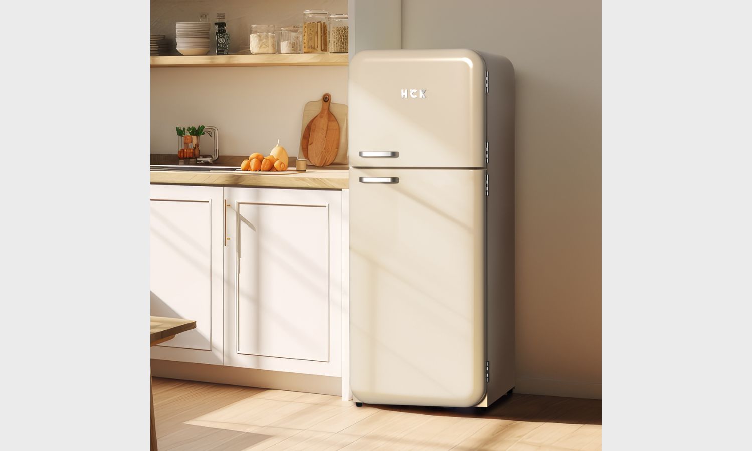 BCD-192R-S - HCK Retro Fridge